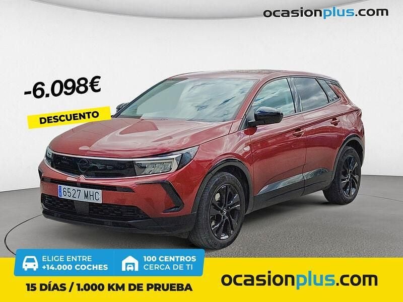 Rojo Usado 2023 Opel Grandland X SUV | 22.990 € (Precio justo) - Imagen 1/4