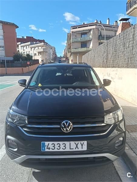 Usado VW T-Cross Advance 95 CV (69 kW) 2022 Negro SUV