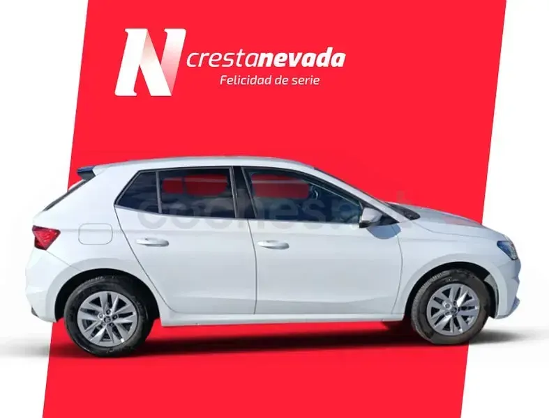 Usado Skoda Fabia Selection 80 CV (58 kW) 2024 Blanco Utilitario