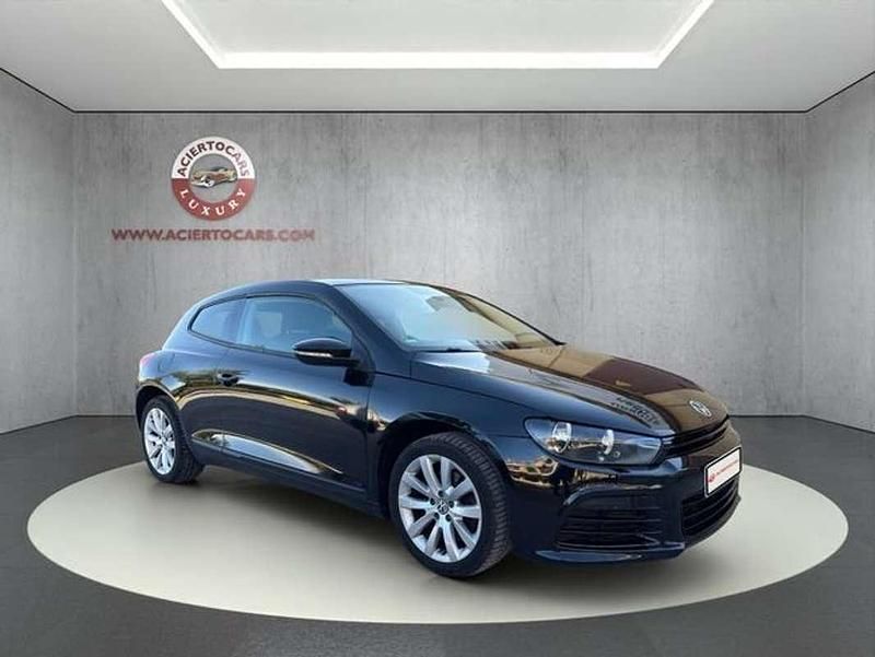 Negro Usado 2009 VW Scirocco Coupe | 7490 € (Precio justo) - Imagen 1/4