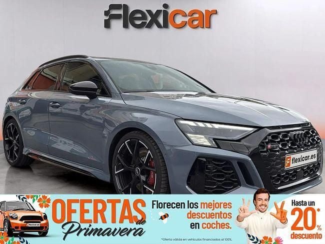 Usado Audi RS3 Sportback 400 CV (294 kW) 2022 Azul Utilitario