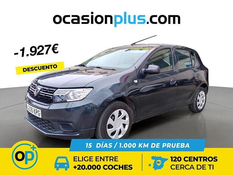 Usado Dacia Sandero Ambiance 75 CV (55 kW) 2018 Gris Berlina