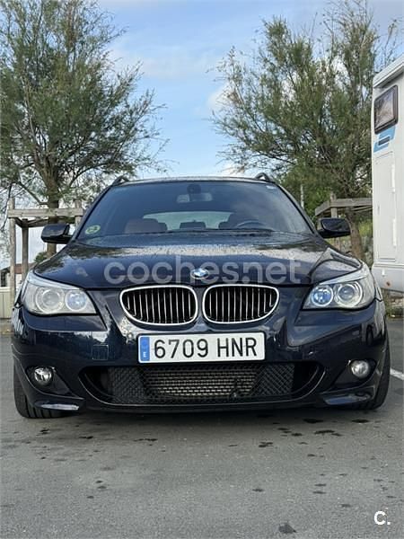 Usado BMW 535 272 CV (200 kW) 2007 Azul Familiar