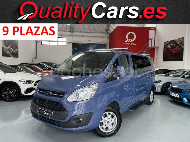 Azul Usado 2013 Ford Tourneo Custom Limited Monovolumen | 21.900 € - Imagen 1/4