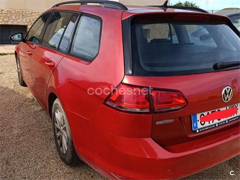 Granate Usado 2014 VW Golf VII Familiar | 4500 € (Precio justo) - Imagen 1/4