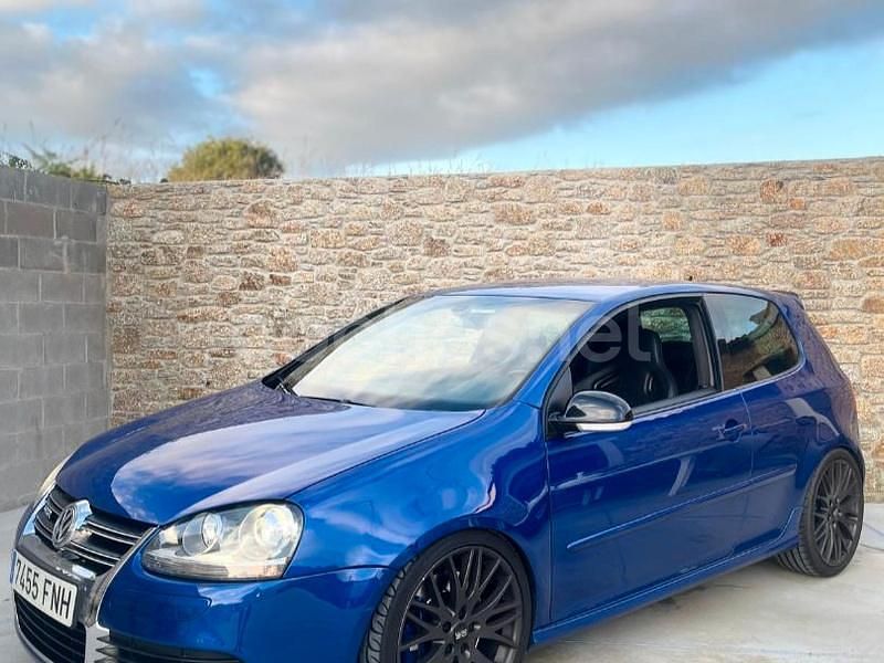 Azul Usado 2006 VW Golf V R Berlina | 19.990 € - Imagen 1/4