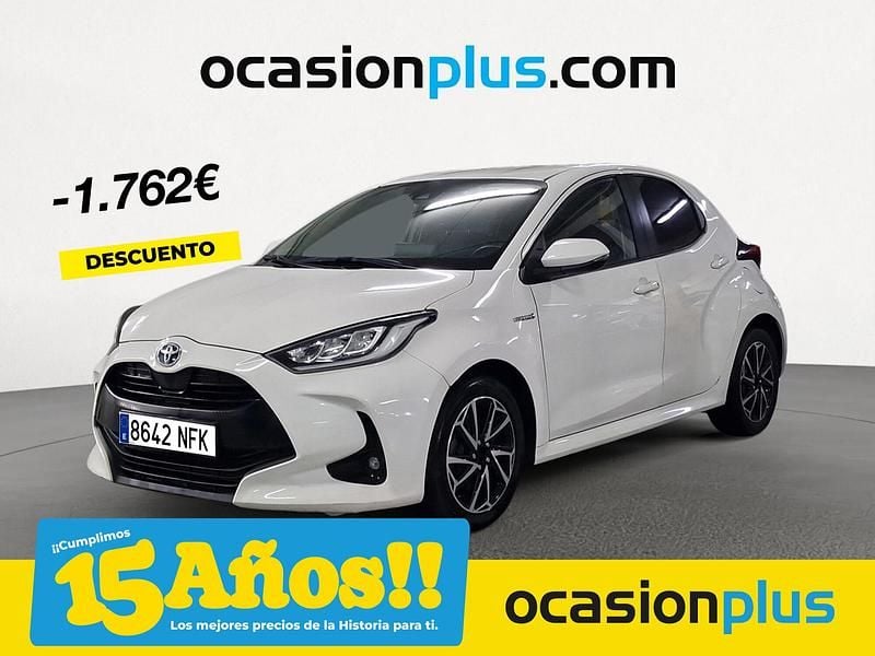 Blanco Usado 2021 Toyota Yaris Hybrid Business Edition Berlina | 16.690 € (Precio justo) - Imagen 1/4