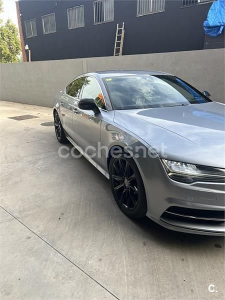Usado Audi A7 Sportback S-Line 320 CV (235 kW) 2015 Gris / plata Utilitario