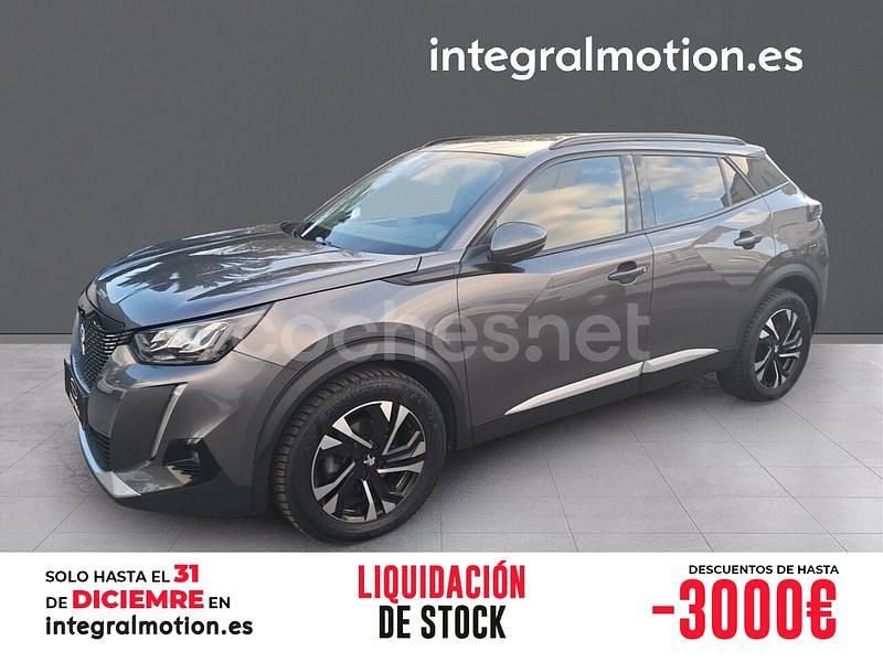 Gris / plata Usado 2021 Peugeot 2008 Allure SUV | 16.900 € (Caro) - Imagen 1/4