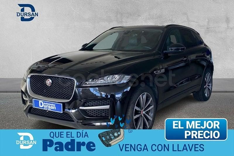 Usado Jaguar F-Pace R-Sport 241 CV (177 kW) 2017 Negro SUV