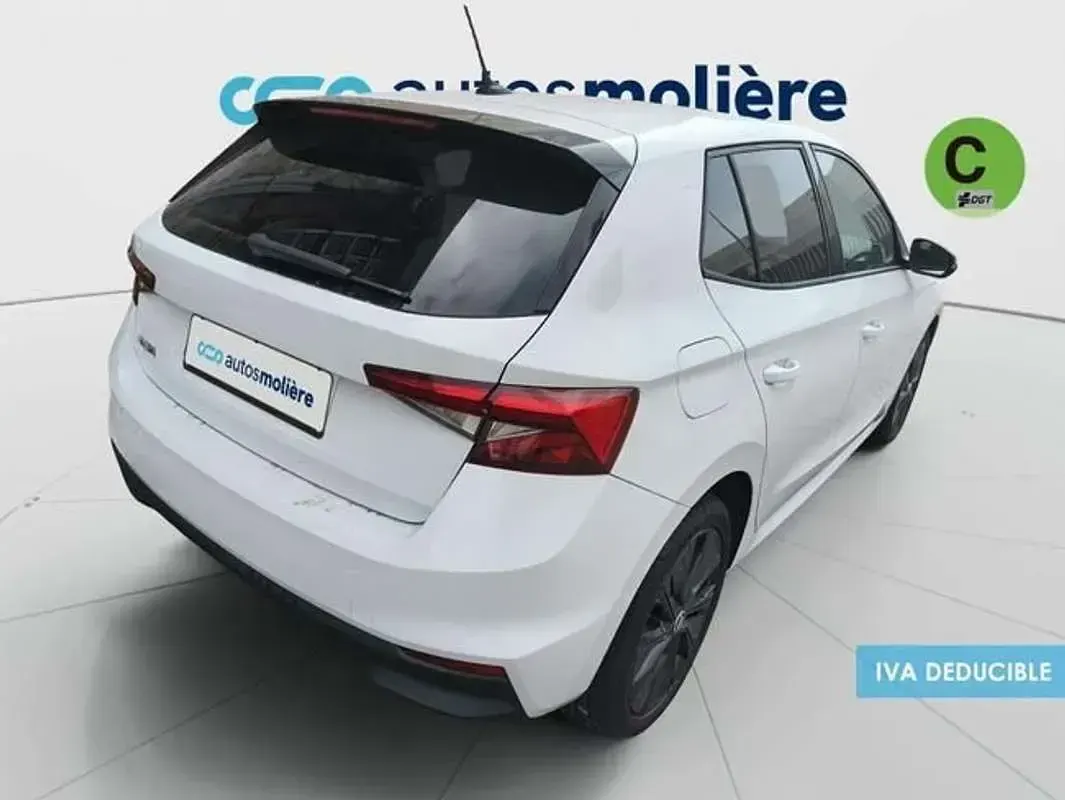 Occasion Skoda Fabia Sport 110 PK (80 kW) 2021 Wit Hatchback