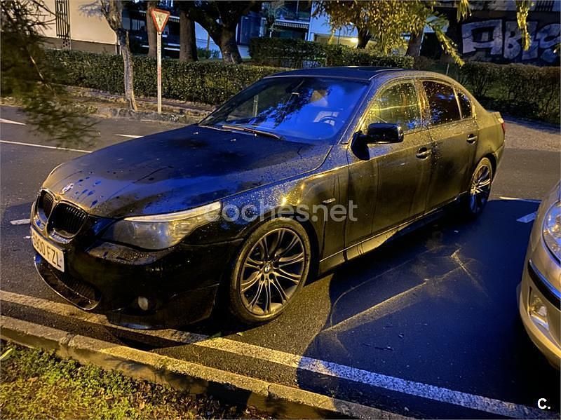 Negro Usado 2008 BMW 525 Comfort Edition Berlina | 7500 € (Precio justo) - Imagen 1/4