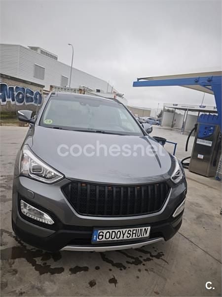 Usado Hyundai Santa Fe Style 197 CV (144 kW) 2014 Gris / plata SUV