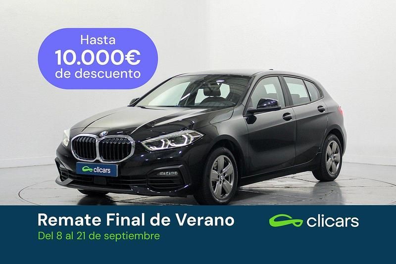 Negro Usado 2021 BMW 116 Utilitario | 18.490 € (Precio justo) - Imagen 1/4