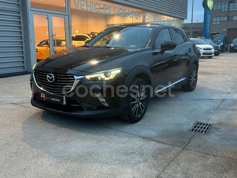 Negro Usado 2018 Mazda CX-3 Luxury SUV | 12.900 € (Buen precio) - Imagen 1/4
