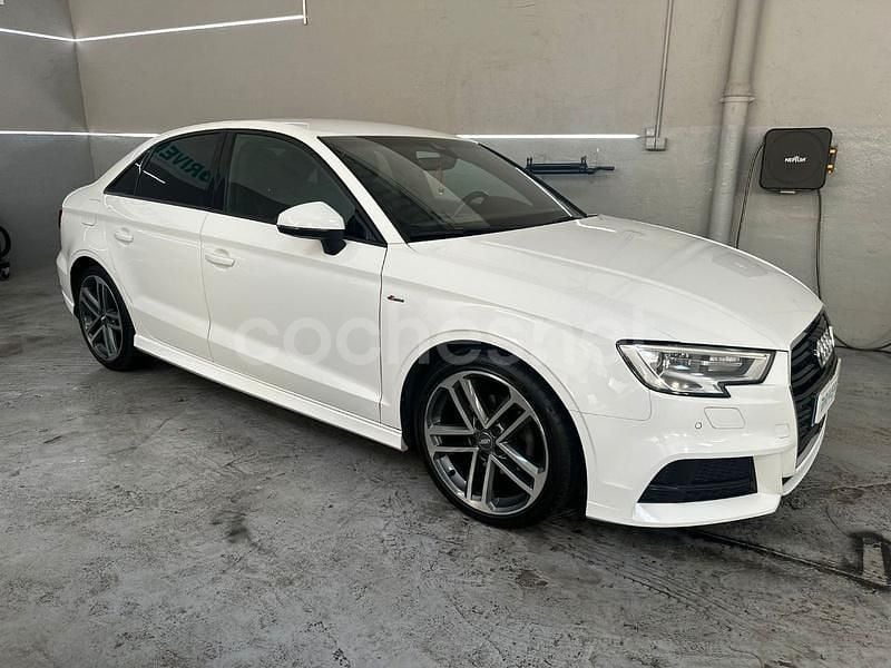Blanco Usado 2019 Audi A3 S-Line Berlina | 18.900 € (Precio justo) - Imagen 1/4