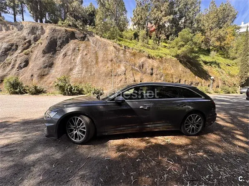 Usado Audi A6 S-Line 286 CV (210 kW) 2018 Gris / plata Familiar