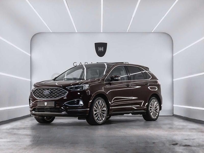 Usado Ford Edge Vignale 240 CV (176 kW) 2018 Granate SUV