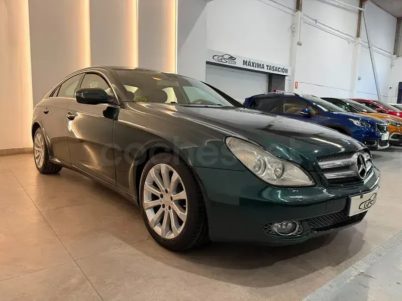 Usado Mercedes CLS350 265 CV (194 kW) 2011 Verde Coupe