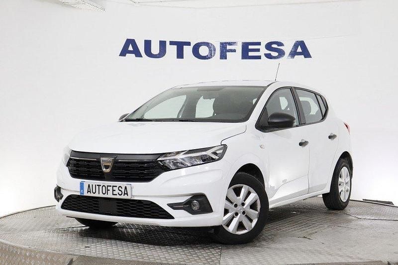 Blanco Usado 2021 Dacia Sandero Essentiel Utilitario | 9650 € (Precio justo) - Imagen 1/4