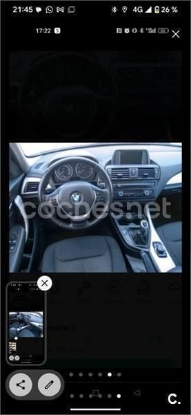 Blanco Usado 2013 BMW 116 Utilitario | 9500 € (Buen precio) - Imagen 1/4