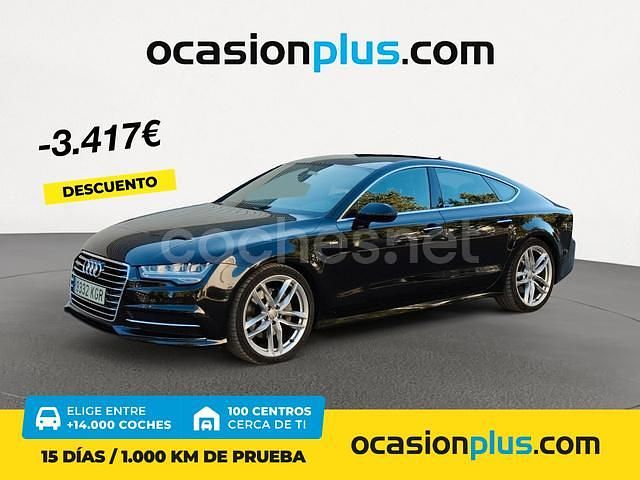 Negro Usado 2018 Audi A7 Sportback S-Line Utilitario | 37.590 € (Precio justo) - Imagen 1/4