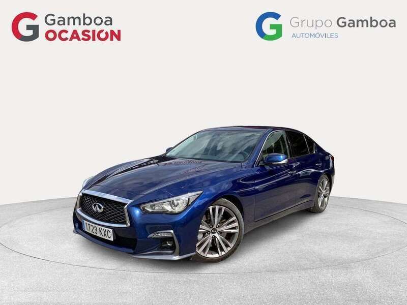 Azul Usado 2019 Infiniti Q50 Sport Tech Berlina | 19.540 € (Super precio) - Imagen 1/4