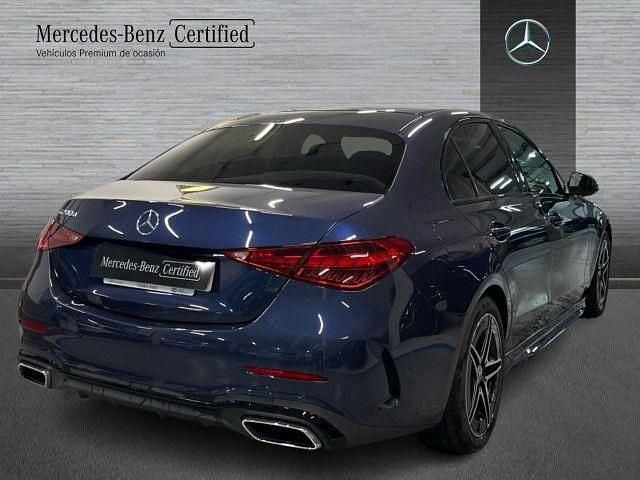 Usado Mercedes C200 AMG line 163 CV (119 kW) 2025 Azul sodalita