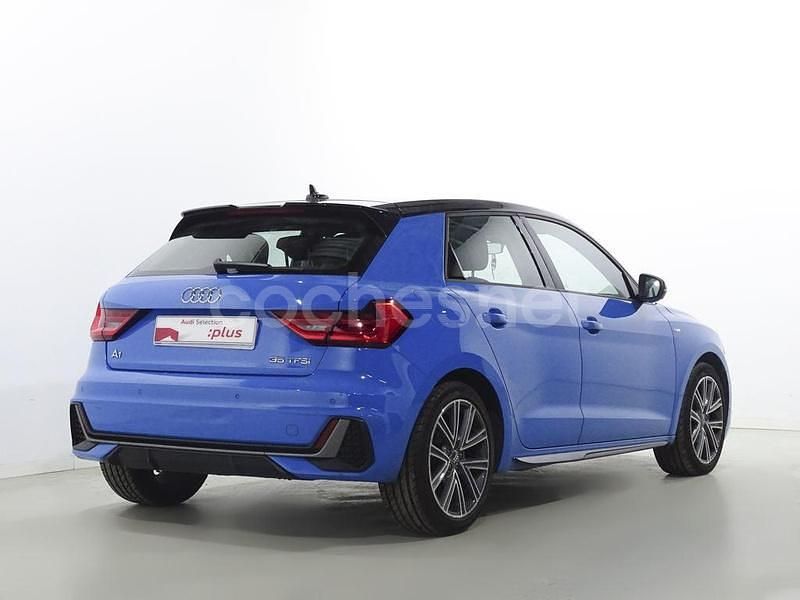 Usado Audi A1 Sportback S-Line 150 CV (110 kW) 2020 Azul Utilitario