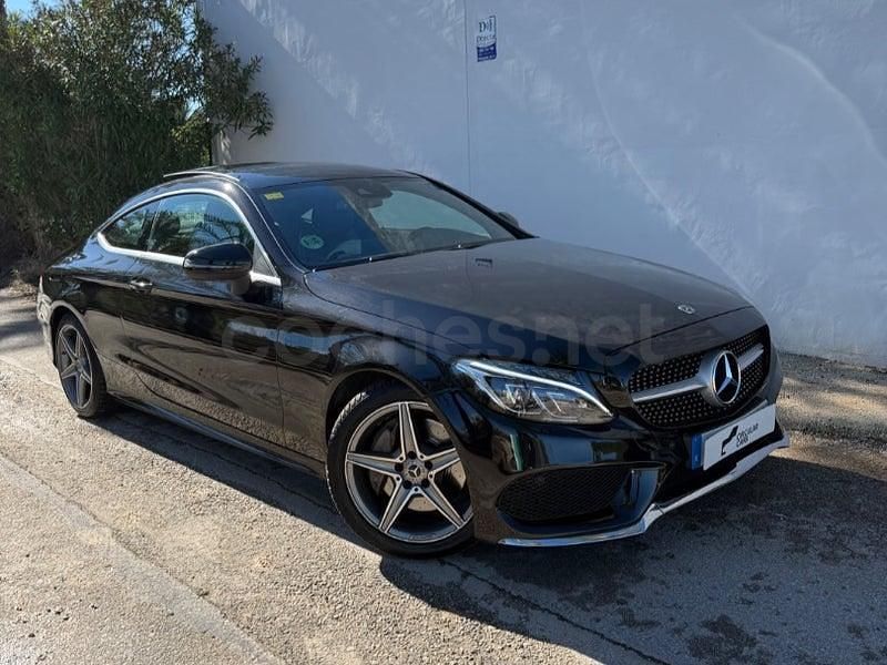 Usado Mercedes C250 204 CV (150 kW) 2018 Negro Coupe