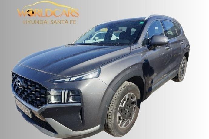 Gris Usado 2021 Hyundai Santa Fe SUV | 32.275 € (Buen precio) - Imagen 1/4