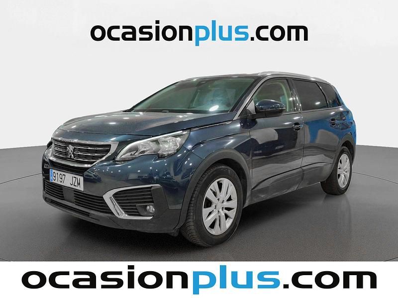 Azul Usado 2017 Peugeot 5008 Active Monovolumen | 16.250 € (Precio justo) - Imagen 1/4