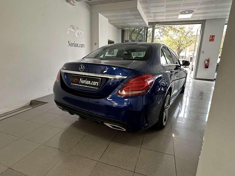 Usado Mercedes C220 170 CV (125 kW) 2017 Azul Berlina