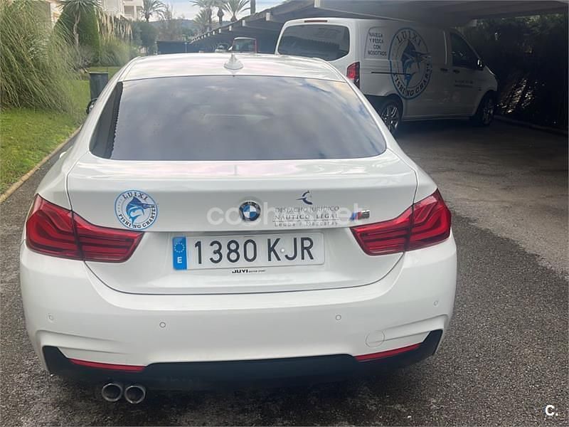 Usado BMW 420 M Sport 190 CV (139 kW) 2018 Blanco Coupe