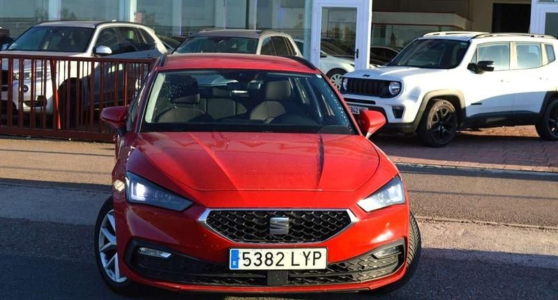 Brugt Seat Leon ST Reference 116 HK (85 kW) 2022 Rød Stationcar