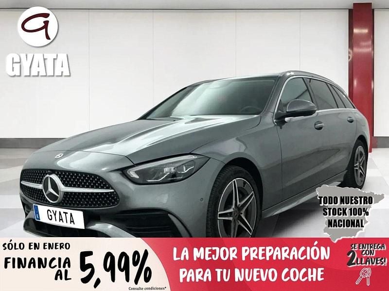 Gris Usado 2024 Mercedes C300 Familiar | 44.990 € - Imagen 1/4