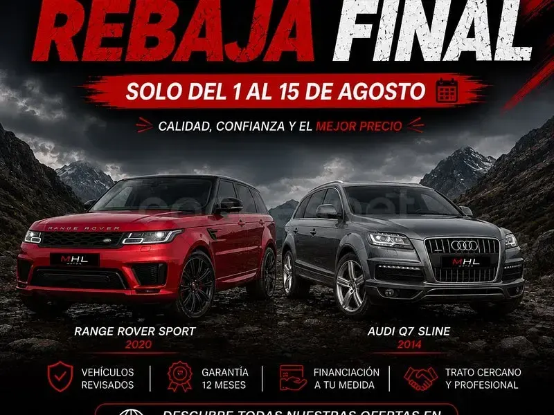 Usado Land Rover Range Rover Sport HSE Dynamic 300 CV (220 kW) 2021 Rojo SUV