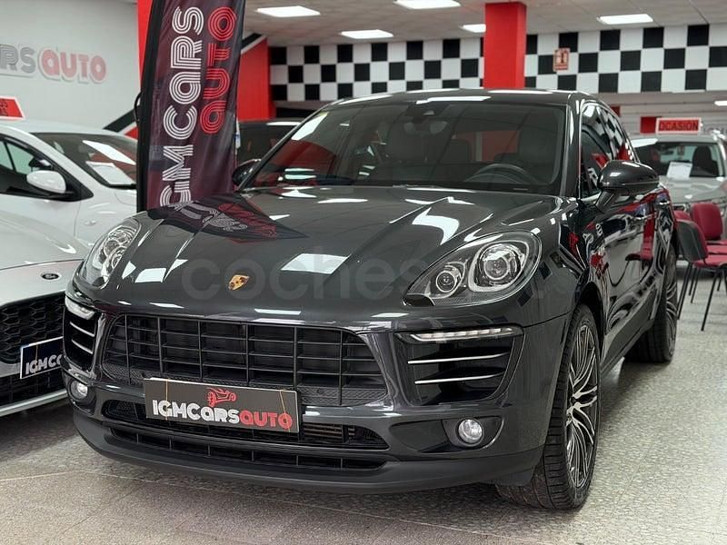 Usado Porsche Macan 245 CV (180 kW) 2018 Gris / plata SUV