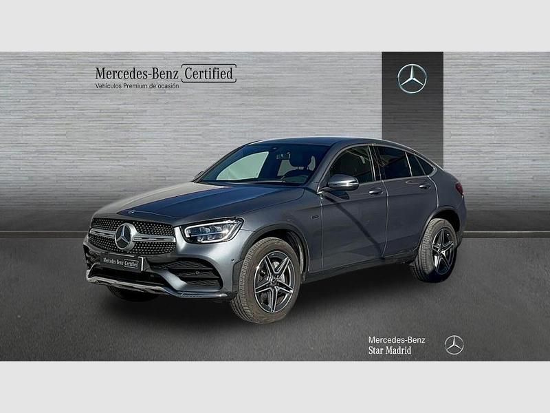 Gris Usado 2021 Mercedes GLC300e Coupe | 50.990 € (Precio justo) - Imagen 1/4