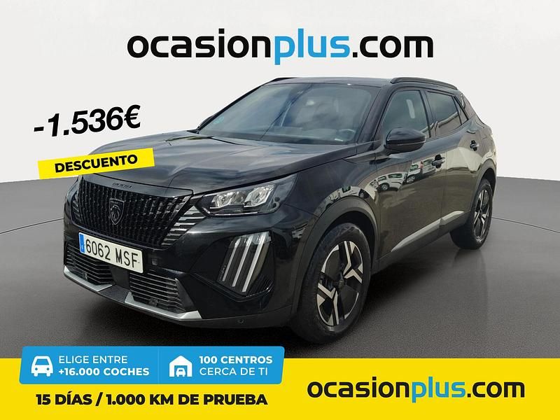 Negro Usado 2024 Peugeot 2008 Allure SUV | 16.900 € (Precio justo) - Imagen 1/4