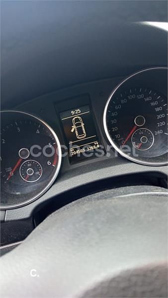 Usado VW Golf VI Highline 140 CV (102 kW) 2008 Azul Utilitario