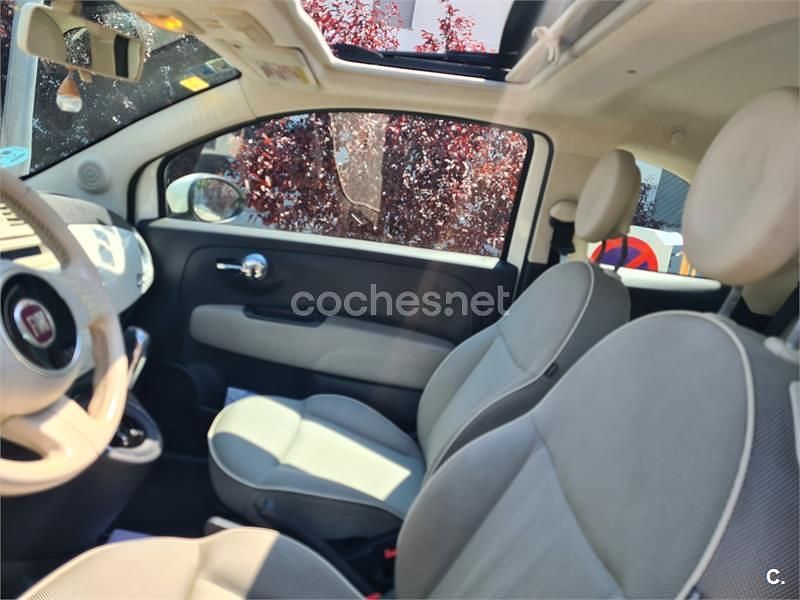 Usado Fiat 500 Lounge 69 CV (50 kW) 2009 Blanco Berlina