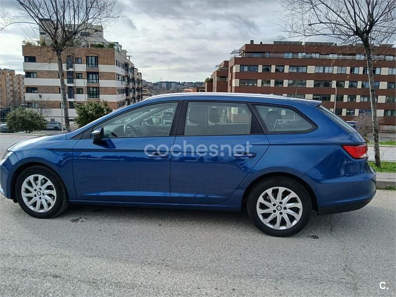 Käytetty Seat Leon ST Style 150 HP (110 kW) 2014 Sininen Farmari