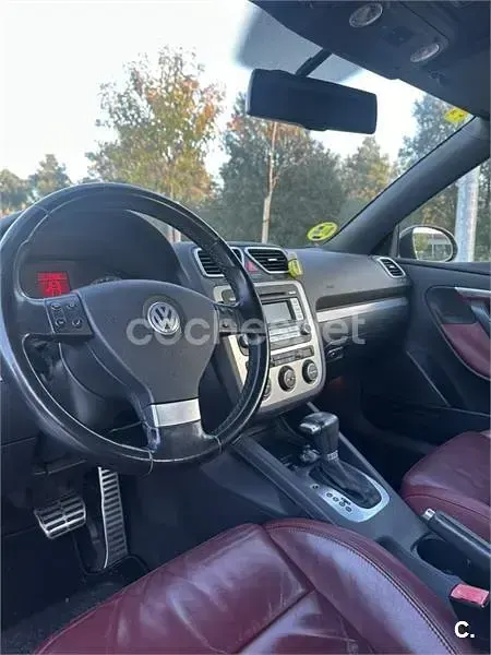 Usado VW Eos 140 CV (102 kW) 2008 Negro Descapotable