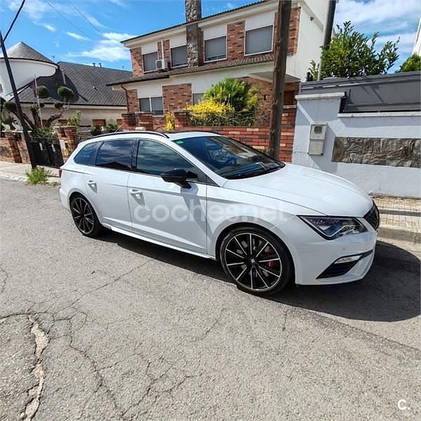 Usado Seat Leon ST CUPRA 300 CV (220 kW) 2017 Blanco Familiar