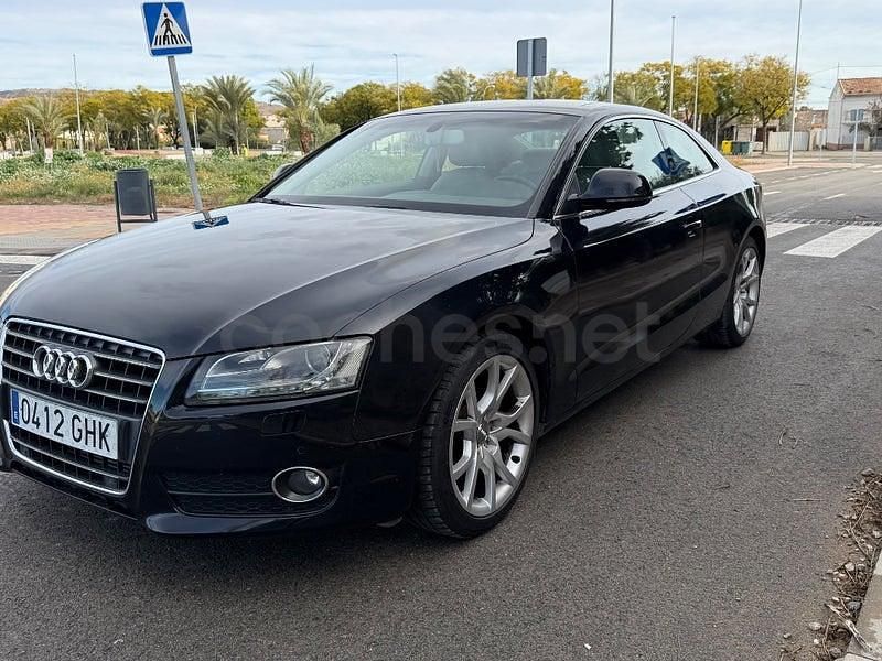Usado Audi A5 190 CV (139 kW) 2009 Negro Coupe