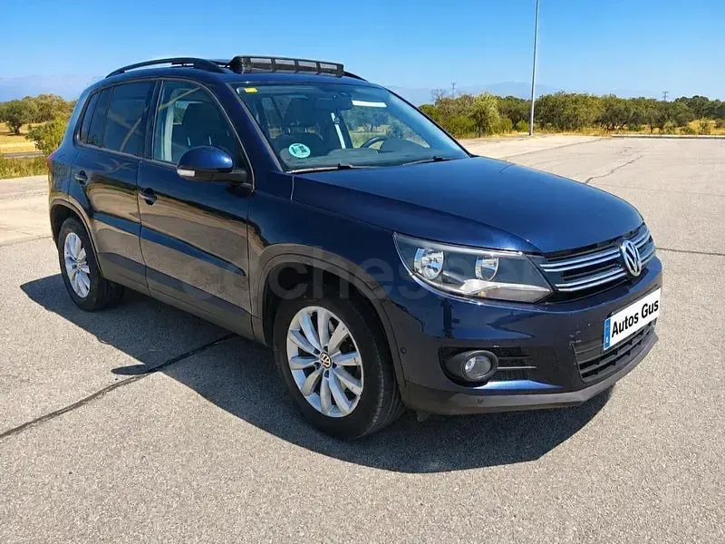 Usado VW Tiguan 110 CV (80 kW) 2015 Azul SUV