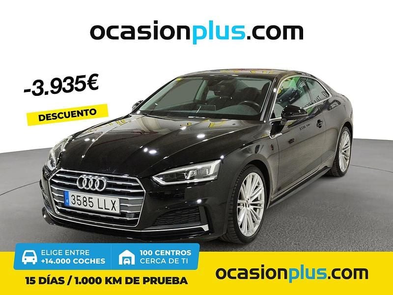 Negro Usado 2020 Audi A5 S-Line Coupe | 35.550 € (Precio justo) - Imagen 1/4