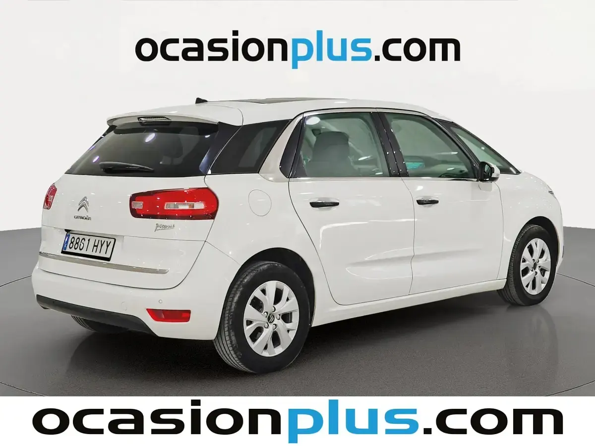 Usado Citroën C4 Picasso Intensive 116 CV (85 kW) 2014 Blanco Monovolumen