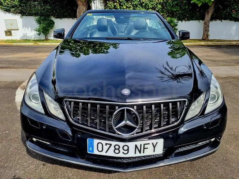 Usado Mercedes E350 Avantgarde 231 CV (169 kW) 2011 Negro Descapotable